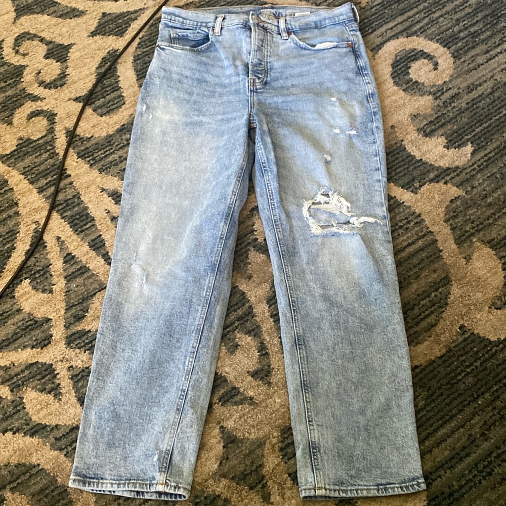Old navy straight jeans